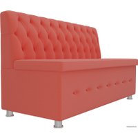 Диван Mebelico Вента (микровельвет, коралловый)