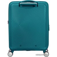 Чемодан-спиннер American Tourister Soundbox Jade Green 55 см