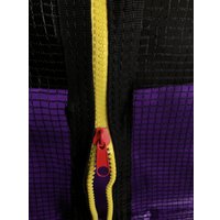 Батут Atlas Sport 374 см - 12ft (с лестницей, внутренняя сетка, сливовый)