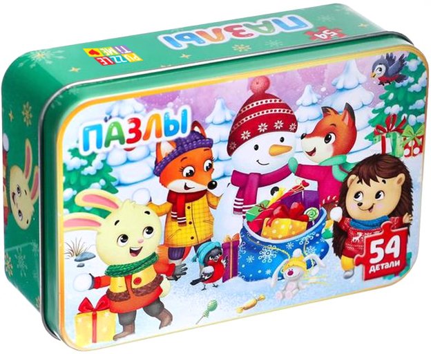 

Пазл Puzzle Time Новогодние забавы 4868656 (54 эл)