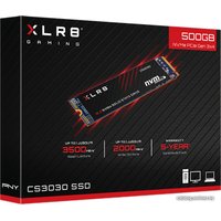 SSD PNY XLR8 CS3030 500GB M280CS3030-500-RB