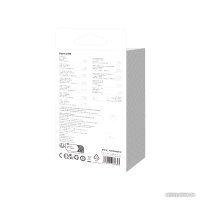 Кабель Baseus CoolPlay Series Fast Charging Data Cable 100W USB Type-C - USB Type-C (2 м, белый)