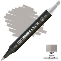 Маркер художественный Sketchmarker Brush Двусторонний TG7 SMB-TG7 (тонированный серый 7)