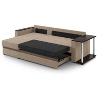 Диван Mio Tesoro Атланта 110 (Savana Camel/Ecostile Chocolate)