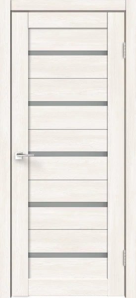 

Межкомнатная дверь Velldoris Eco Flex City 7 60x200 (дуб бьянко/стекло мателюкс)