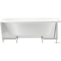 Ванна Wellsee Belle Spa 2.0 160x75 235803001 (пристенная ванна (правая) белый глянец, экран, каркас, сифон-автомат хром)