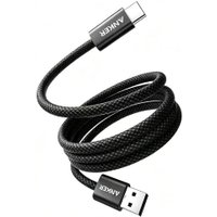 Кабель Anker A8052 USB Type-C - USB Type-A 100W (0.9 м, черный)
