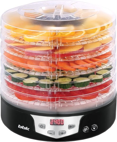

Сушилка для овощей и фруктов BBK BDH305D (черный)