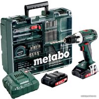 Дрель-шуруповерт Metabo BS 18 LT Set 602102600 (с 2-мя АКБ, набор инструмента)