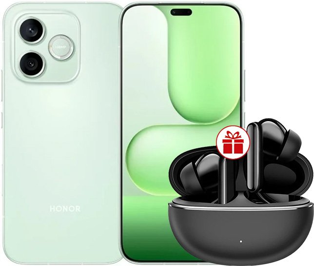 

Телефон HONOR 600 Lite 8GB/256GB международная версия (зеленый) + наушники HONOR Choice Earbuds X8 по акции