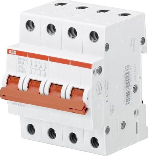 

Выключатель нагрузки ABB SHD204/16 4P 16A 10kA 4M 2CDD274111R0016