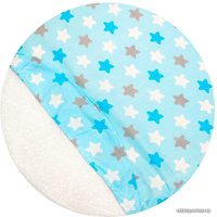 Простыня Amarobaby Прянички AMARO-5101-PG (голубой)