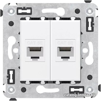 Розетка компьютерная DKC Avanti RJ-45 4400664 (белое облако)