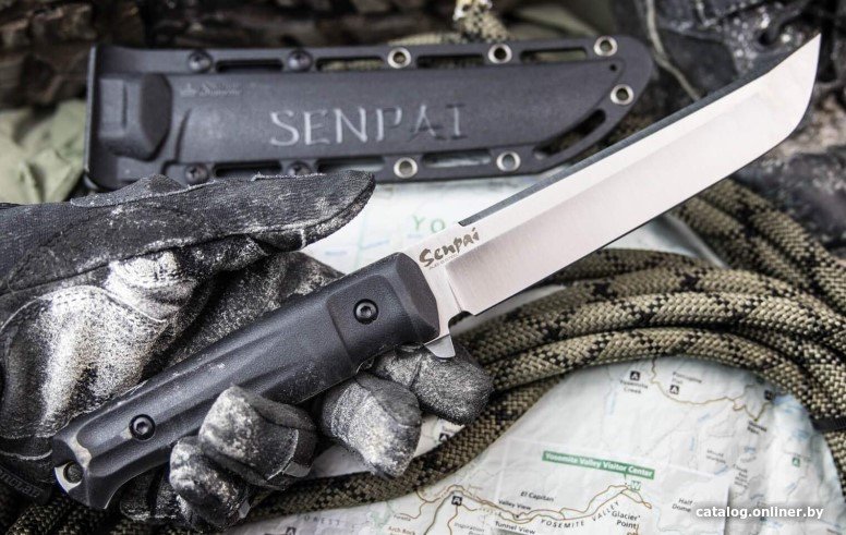 Нож Kizlyar Supreme Senpai AUS-8 Black