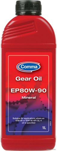 Трансмиссионное масло Comma EP80W-90 GL-4 1л