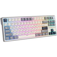 Клавиатура Royal Kludge R87 Pro Half Grey (RK Brown)