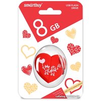 USB Flash SmartBuy Heart 8GB