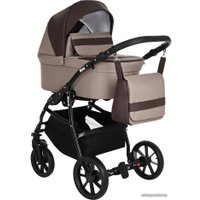 Универсальная коляска Pituso Nino (2 в 1, 3008 cappuccino/mocca)