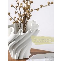 Ваза Merry Bear Home Decor Чаша Черное и белое 3D102607W06