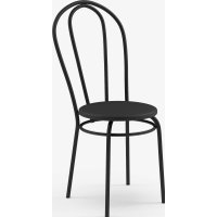 Стул Mio Tesoro Тюльпан (черный/черный)