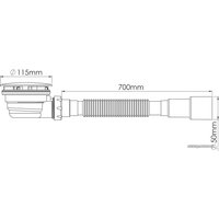 Сифон Nova Plastik 1625