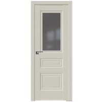 Межкомнатная дверь ProfilDoors 2.39U L 90x200 (магнолия сатинат, стекло графит)