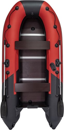 Моторная лодка Ривьера Компакт R-K-3400 СК rd/bl (красный/черный)