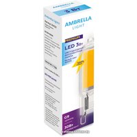 Светодиодная лампочка Ambrella Filament LED G9 3W 4200K 204521
