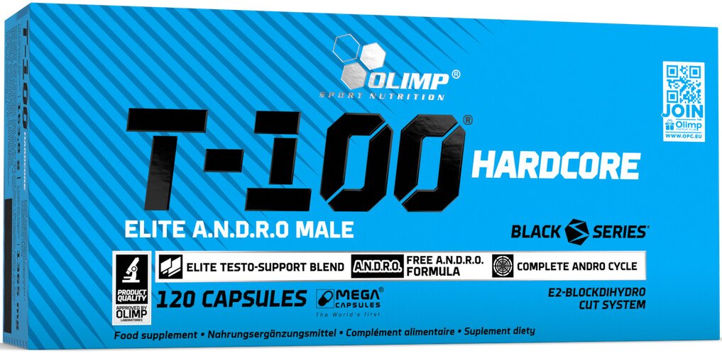 

Комплекс Olimp T-100 Hardcore Mega Cap (120 капсул)