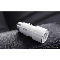 FM-модулятор Roidmi Music Bluetooth Car Charger 3S BFQ04RM (белый)