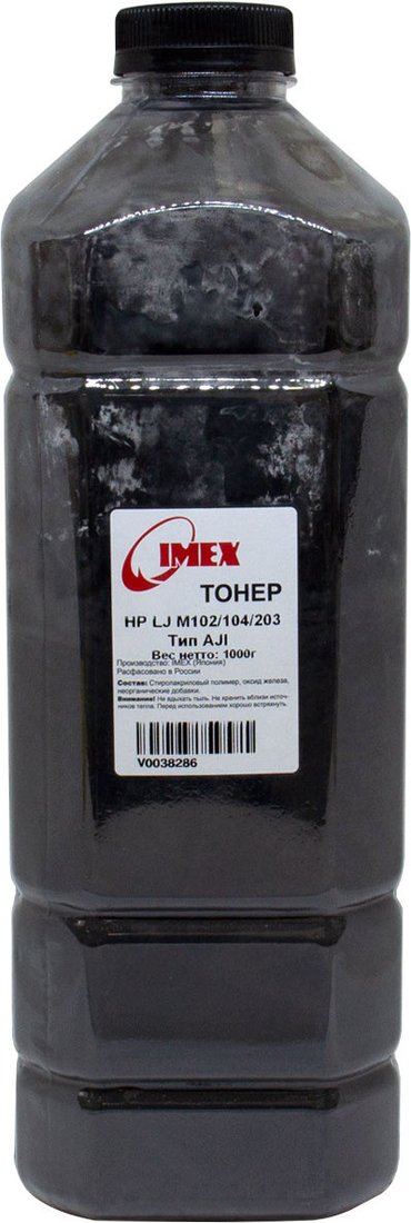 

Тонер Imex для HPLJ M102/104/203 Тип AJI 1 кг