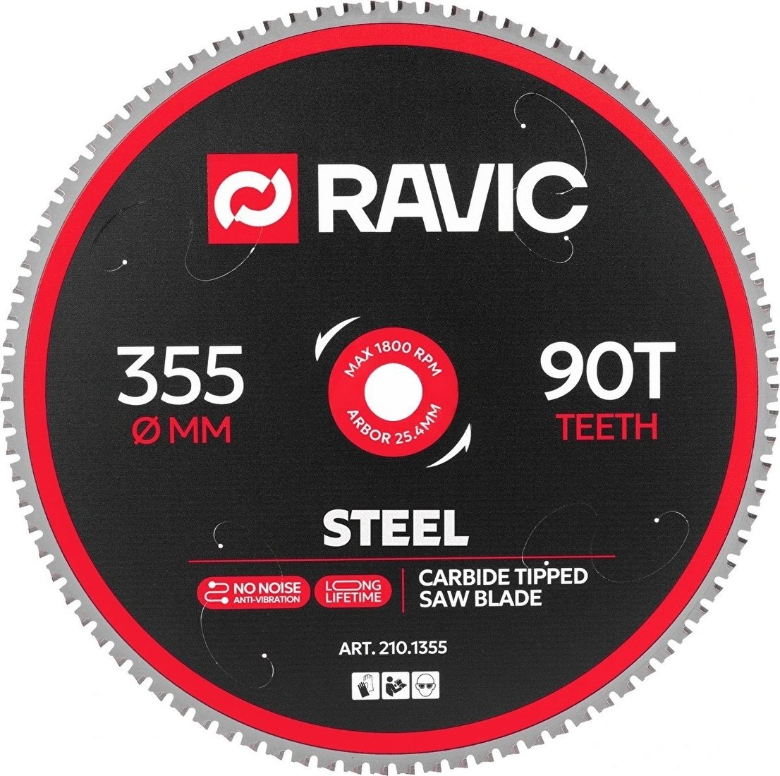 Пильный диск Ravic 210.1355