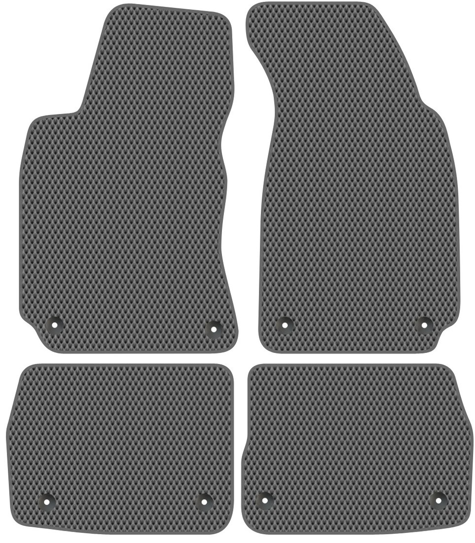 

Комплект ковриков для авто Alicosta Skoda Superb I (седан / 3U) 2001 - 2008 (серый, ромб)