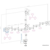 Кронштейн для монитора Arm Media LCD-T16