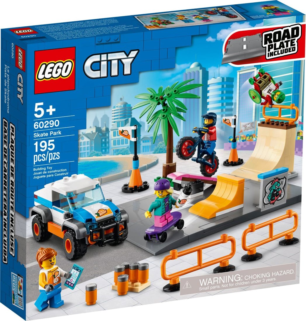 

Конструктор LEGO City 60290 Скейт-парк