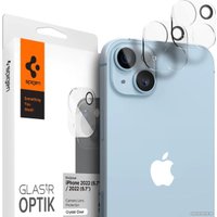 Защитное стекло Spigen Optik TR Lens Protector для iPhone 14/14 Plus AGL05229 (2шт)