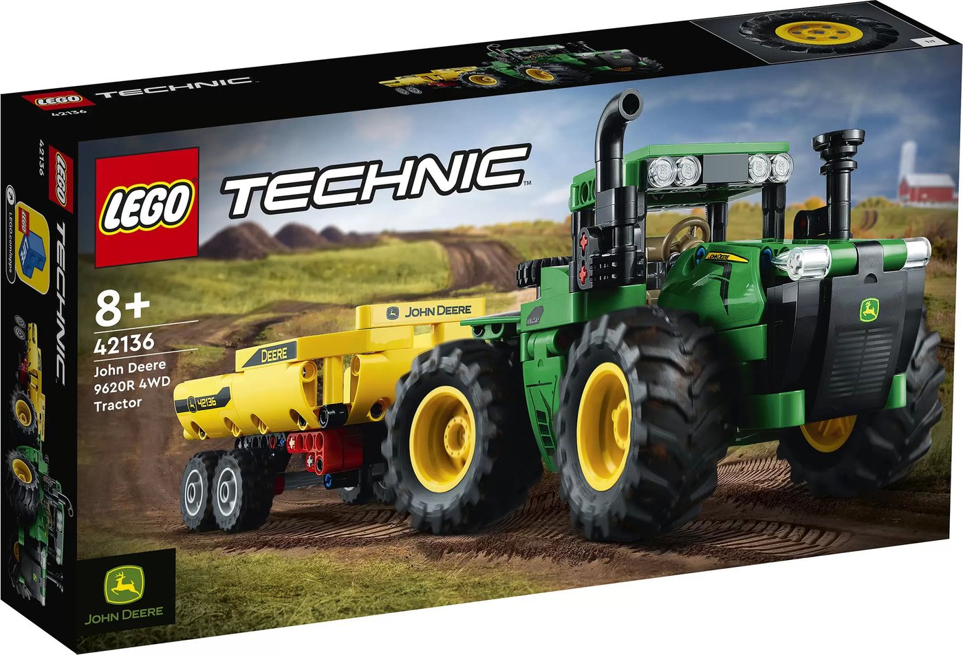 

Конструктор LEGO Technic 42136 John Deere 9620R 4WD Tractor
