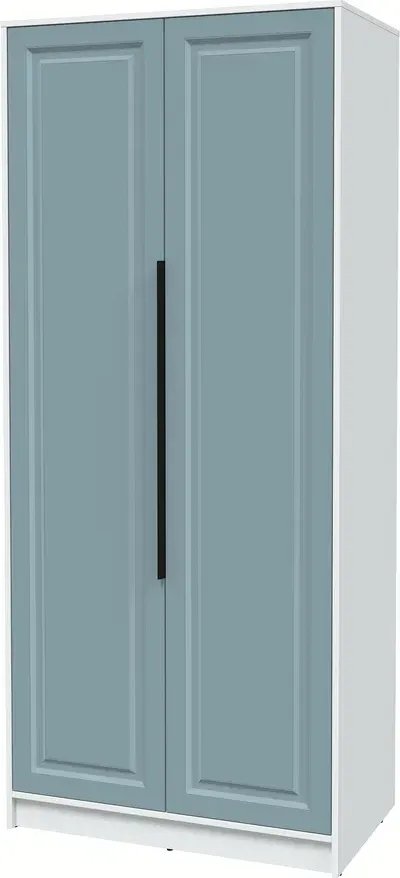 

Шкаф распашной Интерлиния Концепт КТ-Ш2 Деко (белый платинум/океан)