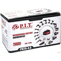 Аккумулятор P.I.T. PH20-4.0 (20В/4 Ah)