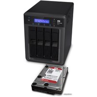 Сетевой накопитель WD My Cloud EX4 24TB (WDBWWD0240KBK-EESN)