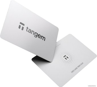 Аппаратный криптокошелек Tangem Wallet 2.0 набор из 2 карт (белый)