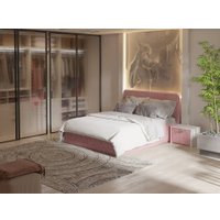 Кровать PROxSON Mia с ПМ Levis 62 140x200 (розовый)