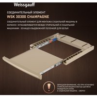 Сушильная машина Weissgauff WD 6010 Heat Pump Champagne