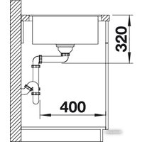 Кухонная мойка Blanco Metra XL 6 S-F (кофе) [519157]