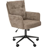 Офисное кресло Halmar Flores (темно-бежевый/черный)