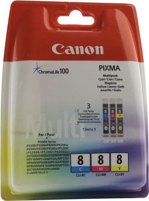 

Картридж Canon CLI-8 MultiPack [0621B029AA]