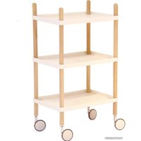 Сервировочный стол LoftyHome Cedar 263H-W (белый)