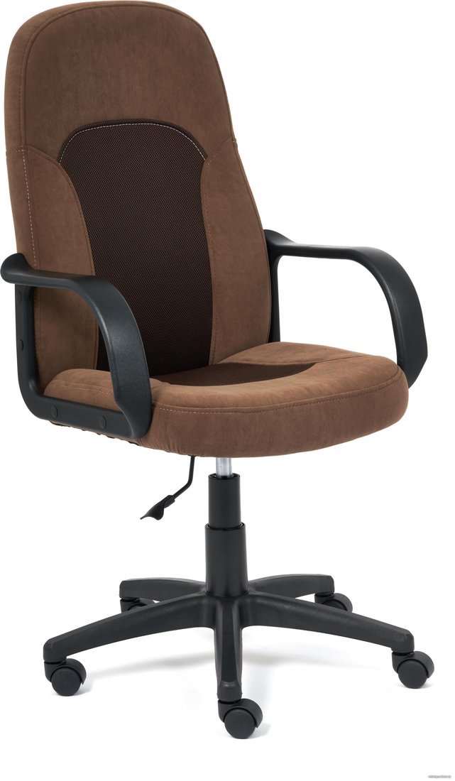 Офисное кресло TetChair Parma (флок, коричневый)