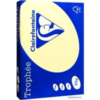 Офисная бумага Clairefontaine Trophee A4 80 г/кв.м 500 л 1977C (светло-желтый)