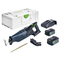 Сабельная пила Festool RSC 18 5.0 EB-Plus 576948 (с 2-мя АКБ, кейс)